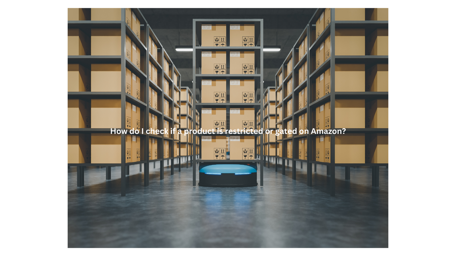 How do I check if a product is restricted or gated on Amazon?