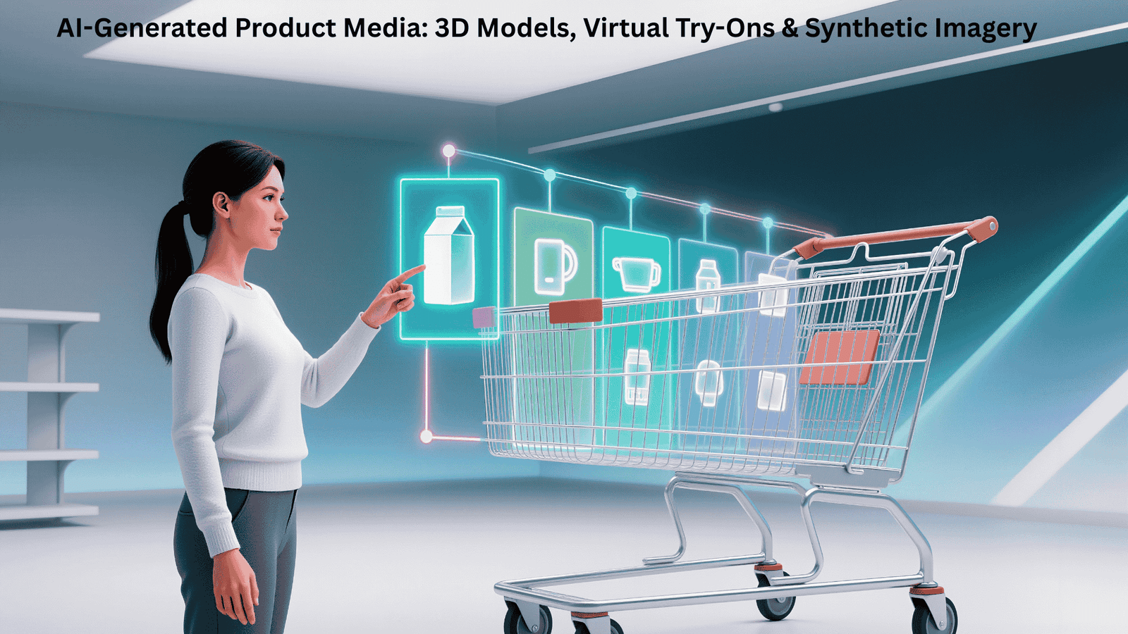 AI-Generated Product Media: 3D Models, Virtual Try-Ons & Synthetic Imagery