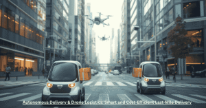 Autonomous Delivery & Drone Logistics Smart and Cost-Efficient Last-Mile Delivery
