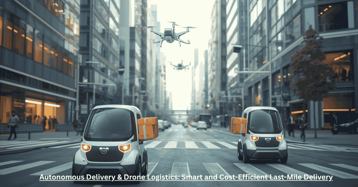 Smart Autonomous Drone Delivery for Cost-Efficient Last Mile