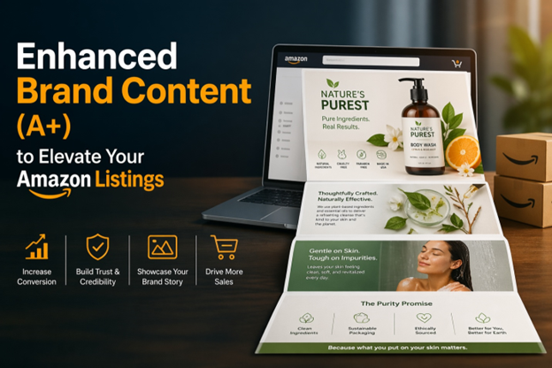 ENHANCED BRAND CONTENT (A+) TO ELEVATE YOUR AMAZON LISTINGS