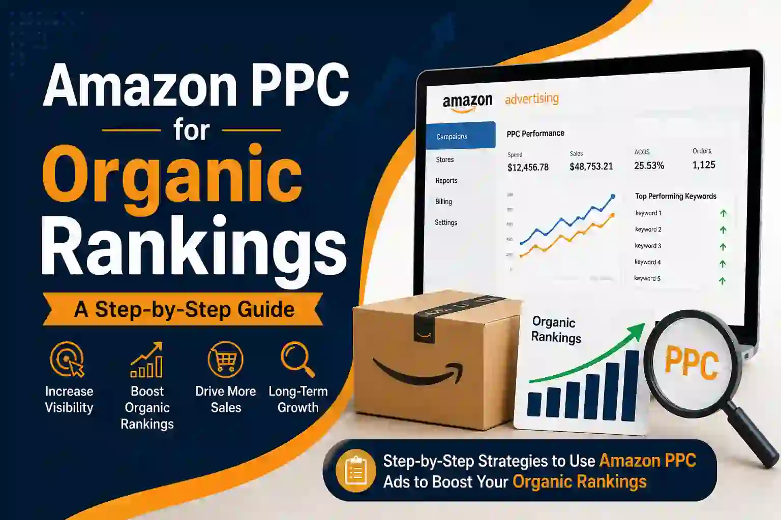 Amazon PPC for Organic Rankings: A Step-by-Step Guide