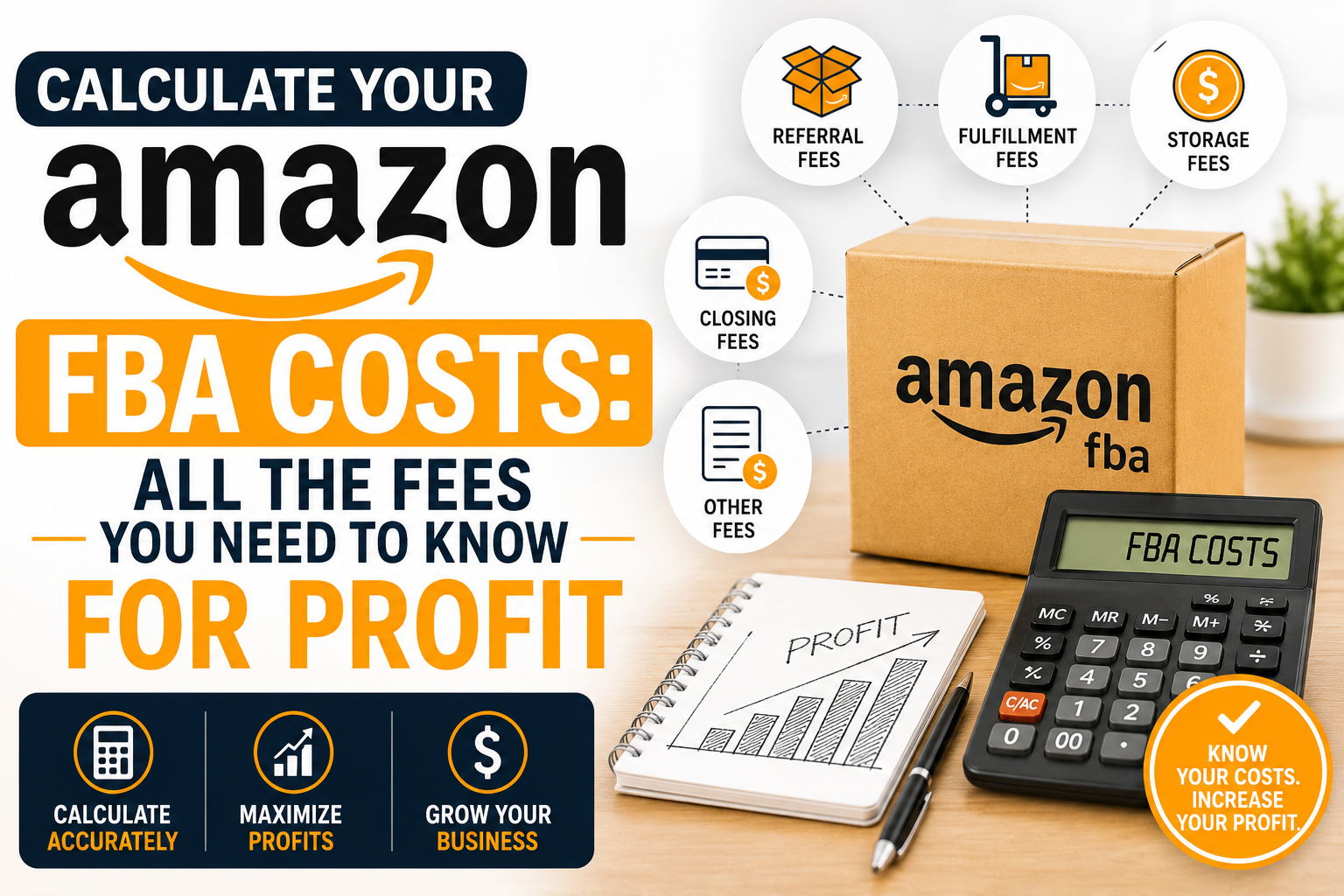 Calculate Your Amazon FBA Costs: All the Fees You Need to Know for Profit