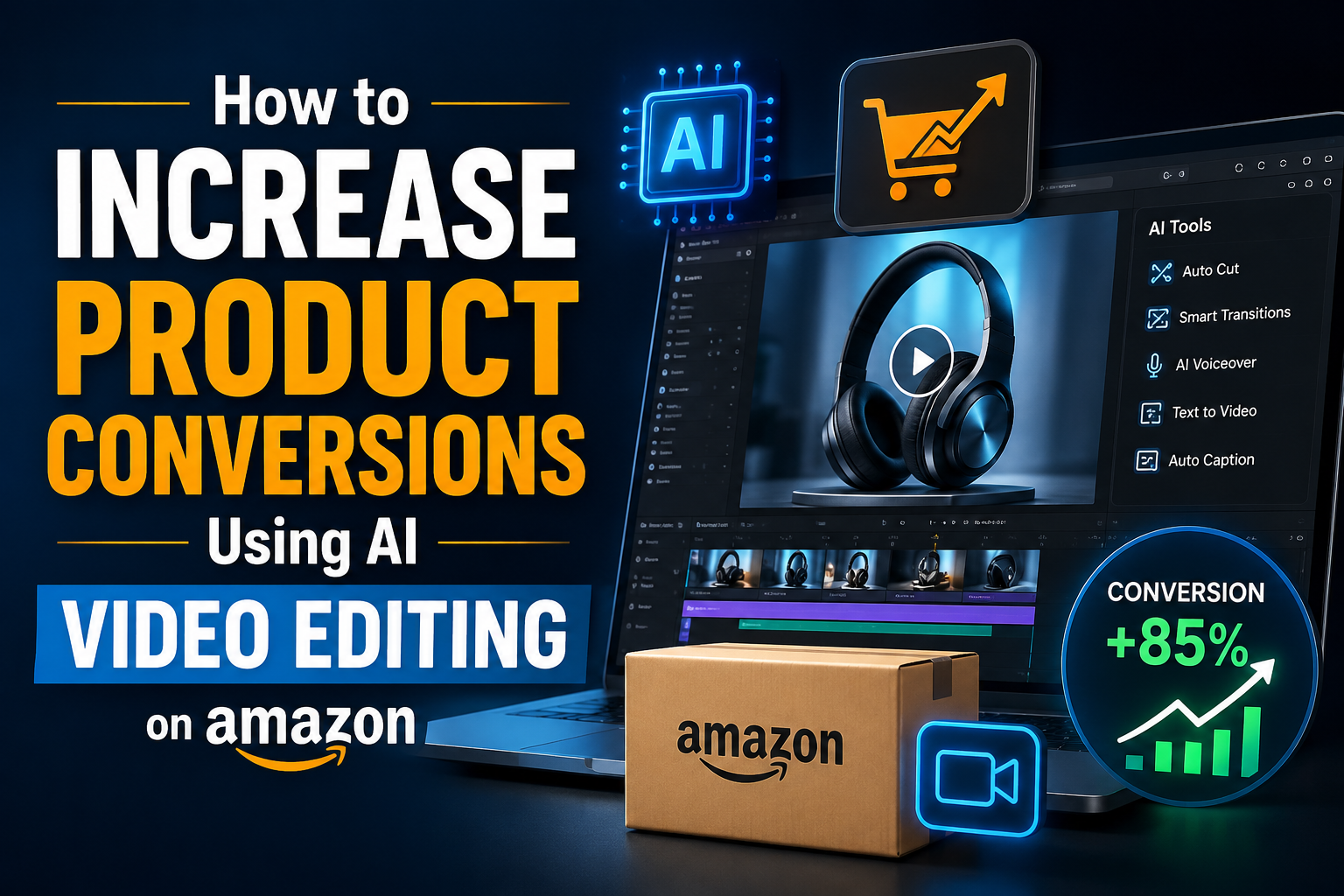 How to Increase Product Conversions Using AI Video Editing on Amazon