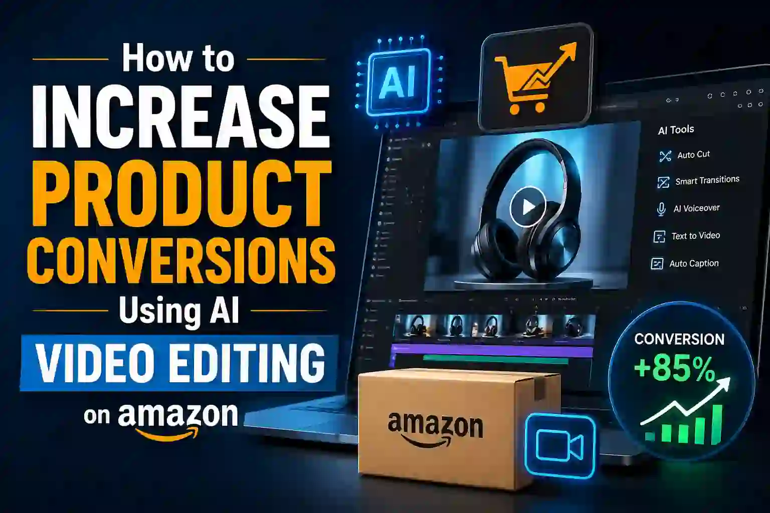 How to Increase Product Conversions Using AI Video Editing on Amazon